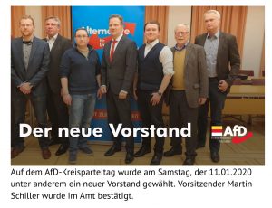 Vorstand AfD KV Münster 2020